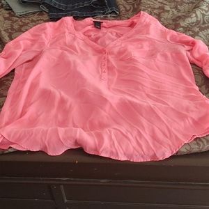 Hot pink shirt